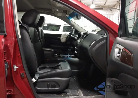 2015 Nissan Pathfinder Sl из США, поврежденный, VIN 5N1AR2MM7FC720918